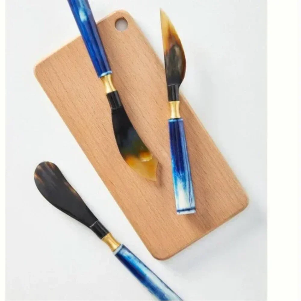 ⭐️ Ina Boho Modern Shell Hipster Hippie Art Deco Farm Hip Chic Cheese Knife Set